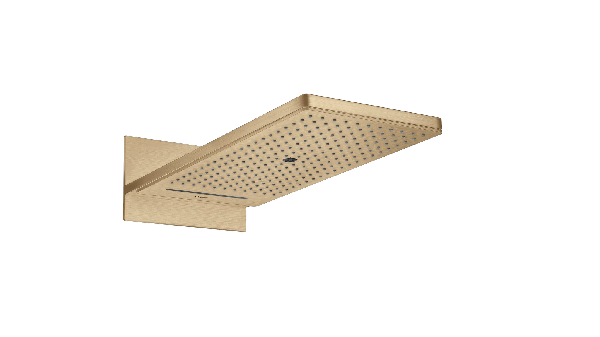 Hansgrohe AXOR ShowerSolutions Kopfbrause 3jet Brushed Bronze, 580 x 260 mm, Wandmontage Hansgrohe AXOR ShowerSolutions Kopfbrause 3jet Brushed Bronze, 580 x 260 mm, Wandmontage