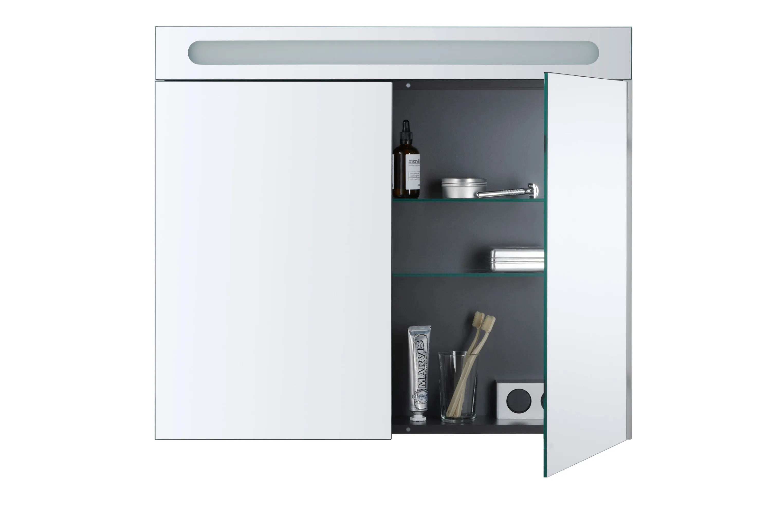 Duravit Spiegelschrank „No.1“ 80 × 70 × 14,8 cm Duravit Spiegelschrank „No.1“ 80 × 70 × 14,8 cm