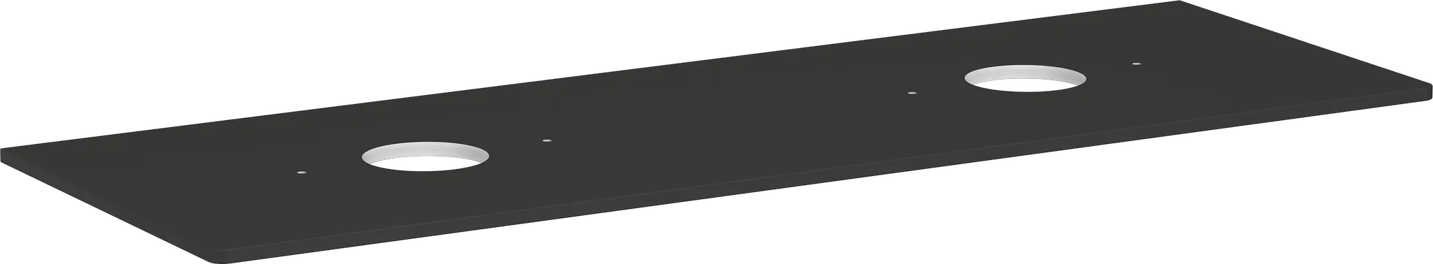 Xelu Q Konsole 1560/550 mit 2 Ausschnitten für Aufsatzwaschtisch ohne Hahnloch Weiß Hochglanz Xelu Q Konsole 1560/550 mit 2 Ausschnitten für Aufsatzwaschtisch ohne Hahnloch Weiß Hochglanz