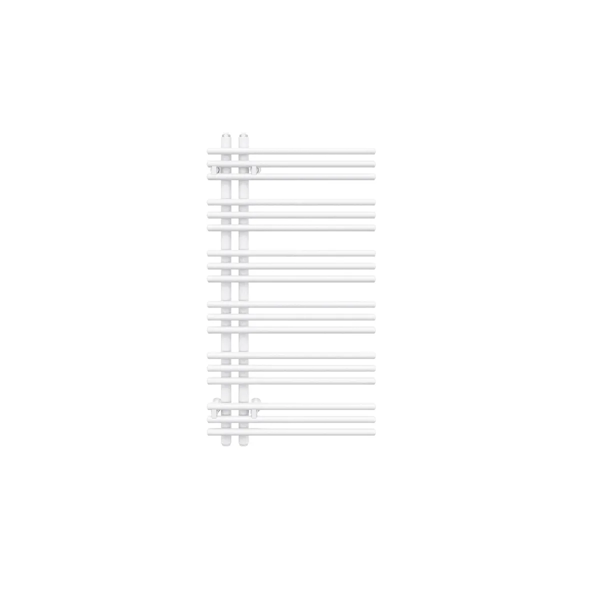 Zehnder Design-Heizkörper „Yucca Asym“ für Warmwasser-Zentralheizung oder gemischten Betrieb mit 50 mm-Seitenanschluss 47,8 × 87,2 cm in Verkehrsweiß (RAL 9016, glänzend) Zehnder Design-Heizkörper „Yucca Asym“ für Warmwasser-Zentralheizung oder gemischten Betrieb mit 50 mm-Seitenanschluss 47,8 × 87,2 cm in Verkehrsweiß (RAL 9016, glänzend)