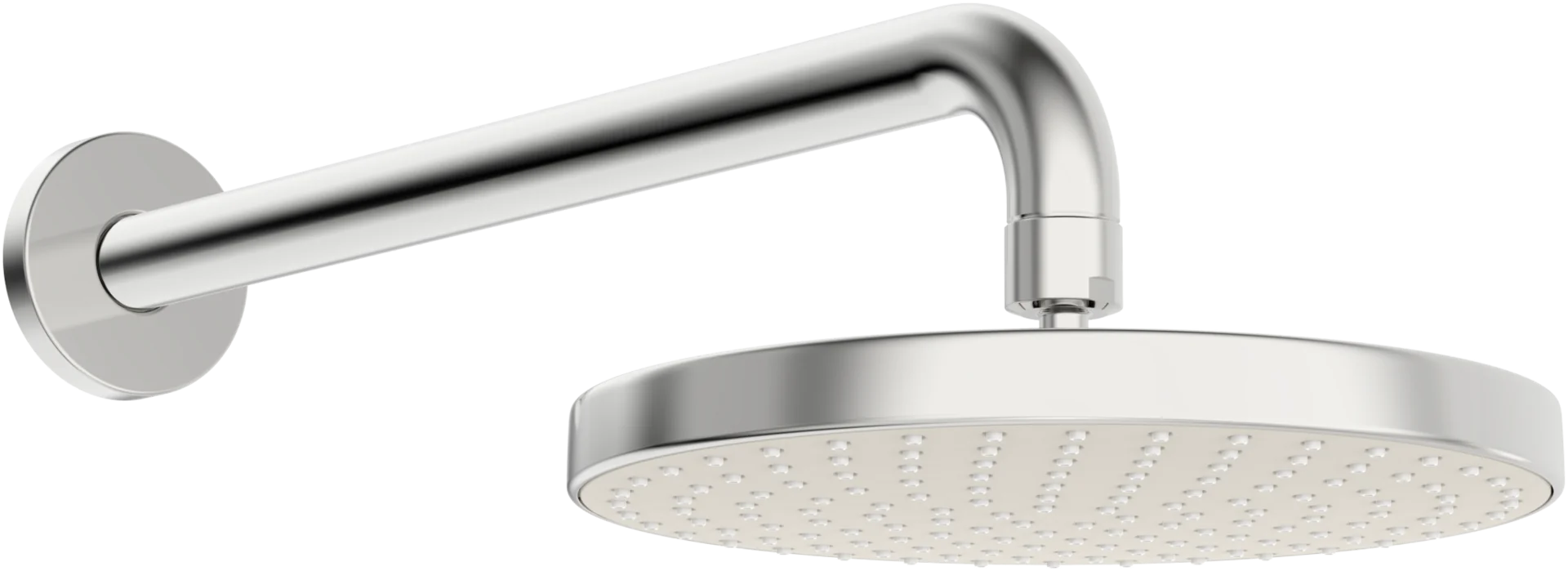 HansaBASICJET Kopfbrause 4436, 1-strahlig, Ausladung 348 mm, DN 15, Chrom