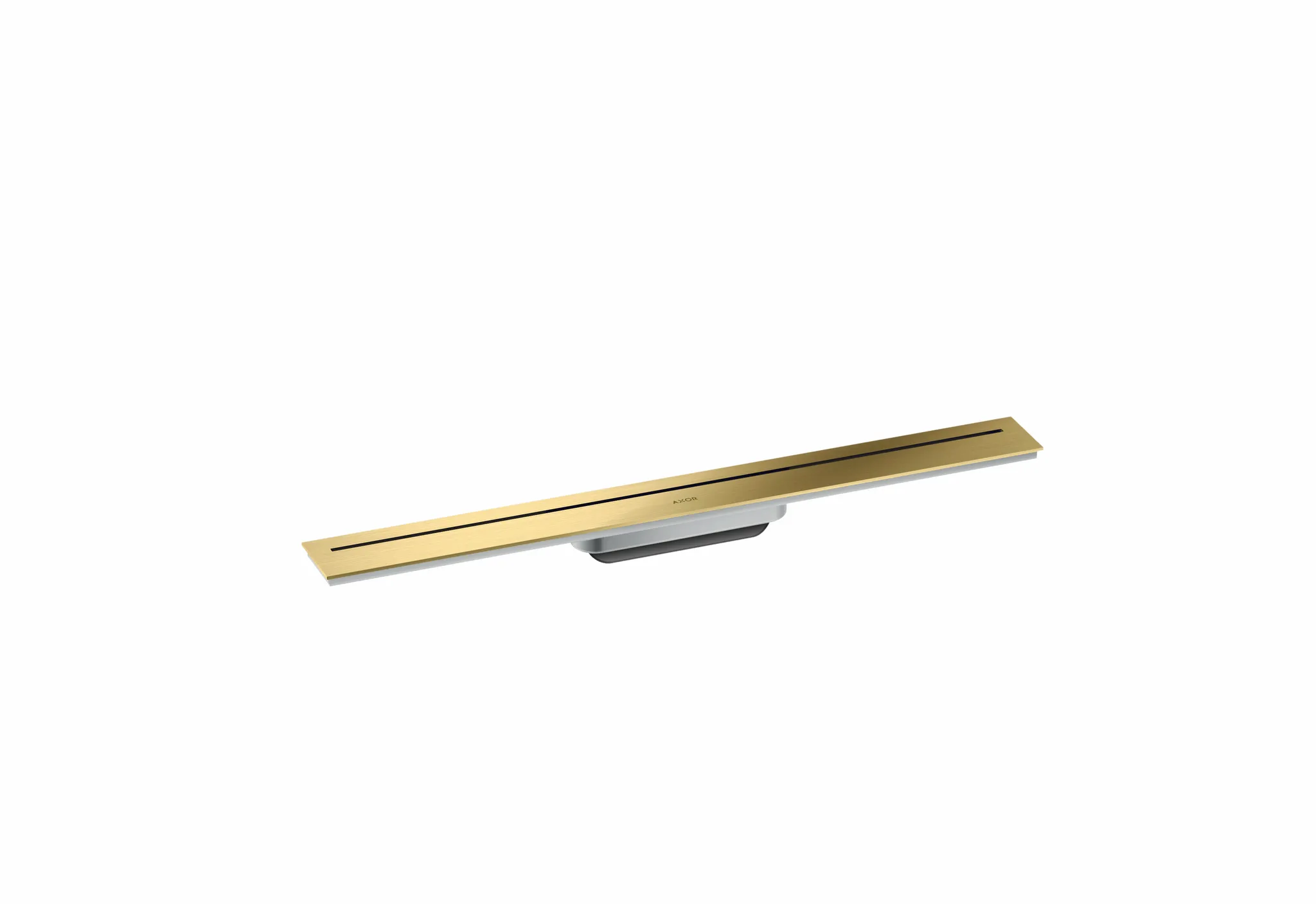 Hansgrohe AXOR Drain Fertigset Duschrinne 700mm Brushed Brass