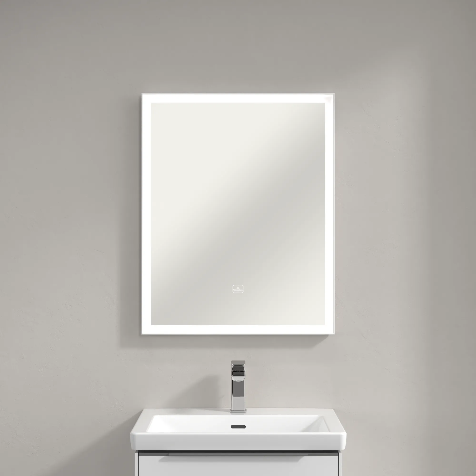 Villeroy & Boch Spiegel „Subway 3.0“ 60 × 75 cm in White Matt
