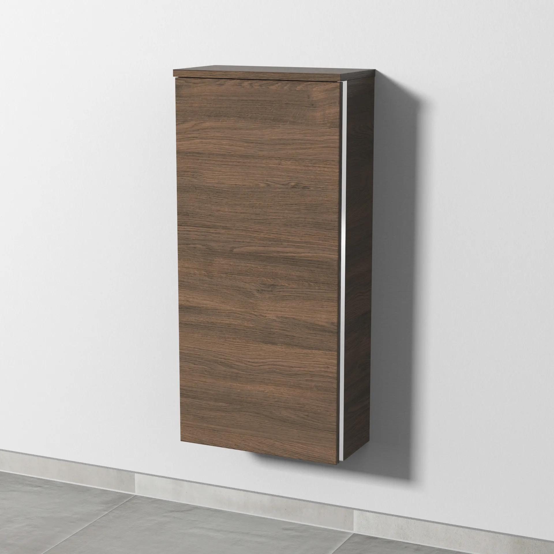 Sanipa Mittelschrank „3way“ 400 × 850 × 197 mm Anschlag links, in Eiche Arizona, Anschlag links