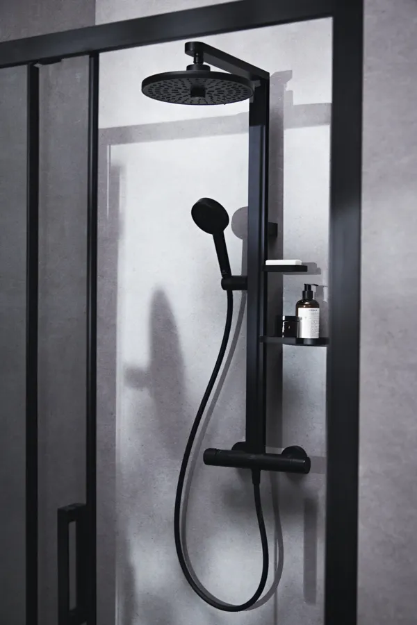 Ideal Standard Duschsystem Ceratherm Alu+ Silk Black Ideal Standard Duschsystem Ceratherm Alu+ Silk Black