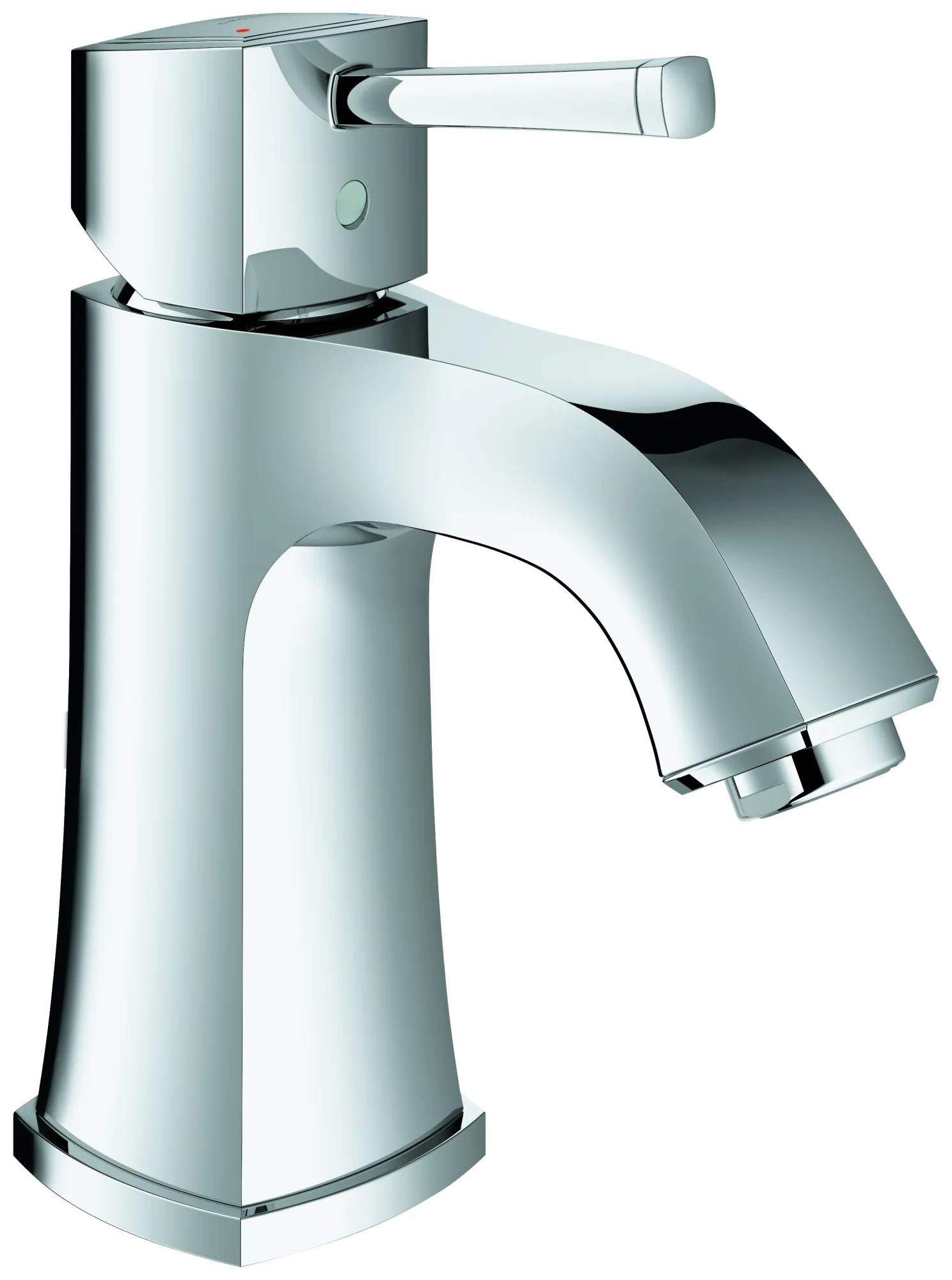 Grohe Grandera Einhand-Waschtischbatterie 24370, M-Size, Einlochmontage, glatter Körper, chrom Grohe Grandera Einhand-Waschtischbatterie 24370, M-Size, Einlochmontage, glatter Körper, chrom