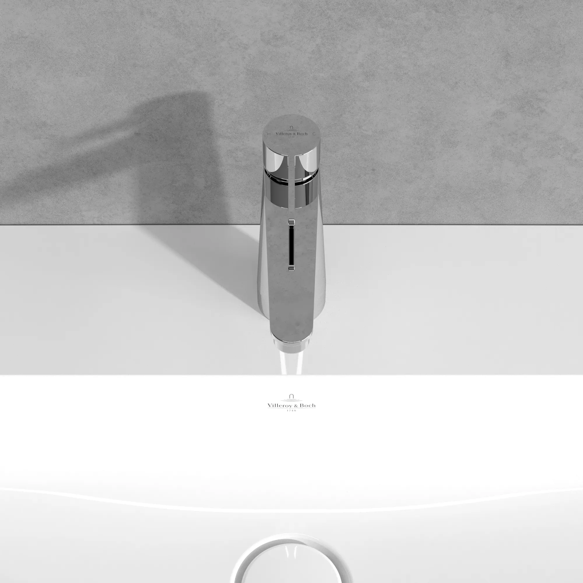 Einhand-Waschtischarmatur „Conum“ 16,5 cm Ausladung 129 mm in Chrom Einhand-Waschtischarmatur „Conum“ 16,5 cm Ausladung 129 mm in Chrom