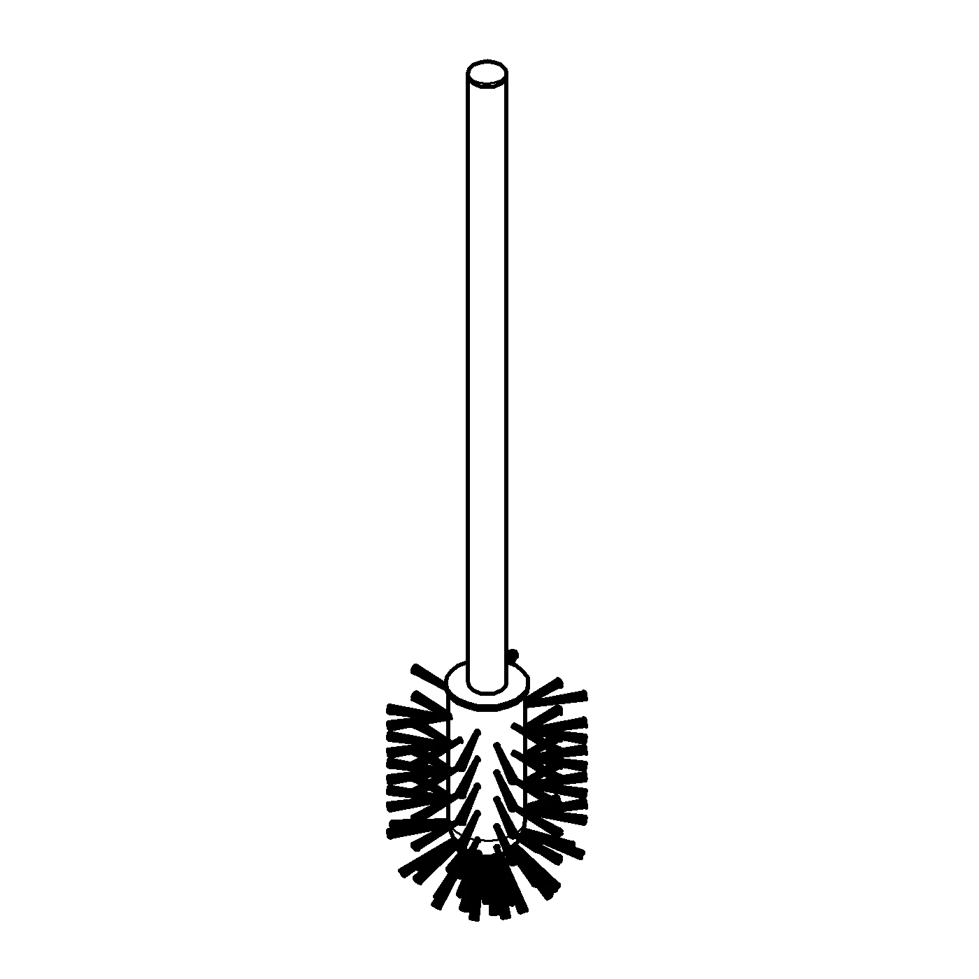 Ersatzbürste 40392, für Essentials Toilettenbürstengarnitur, chrom