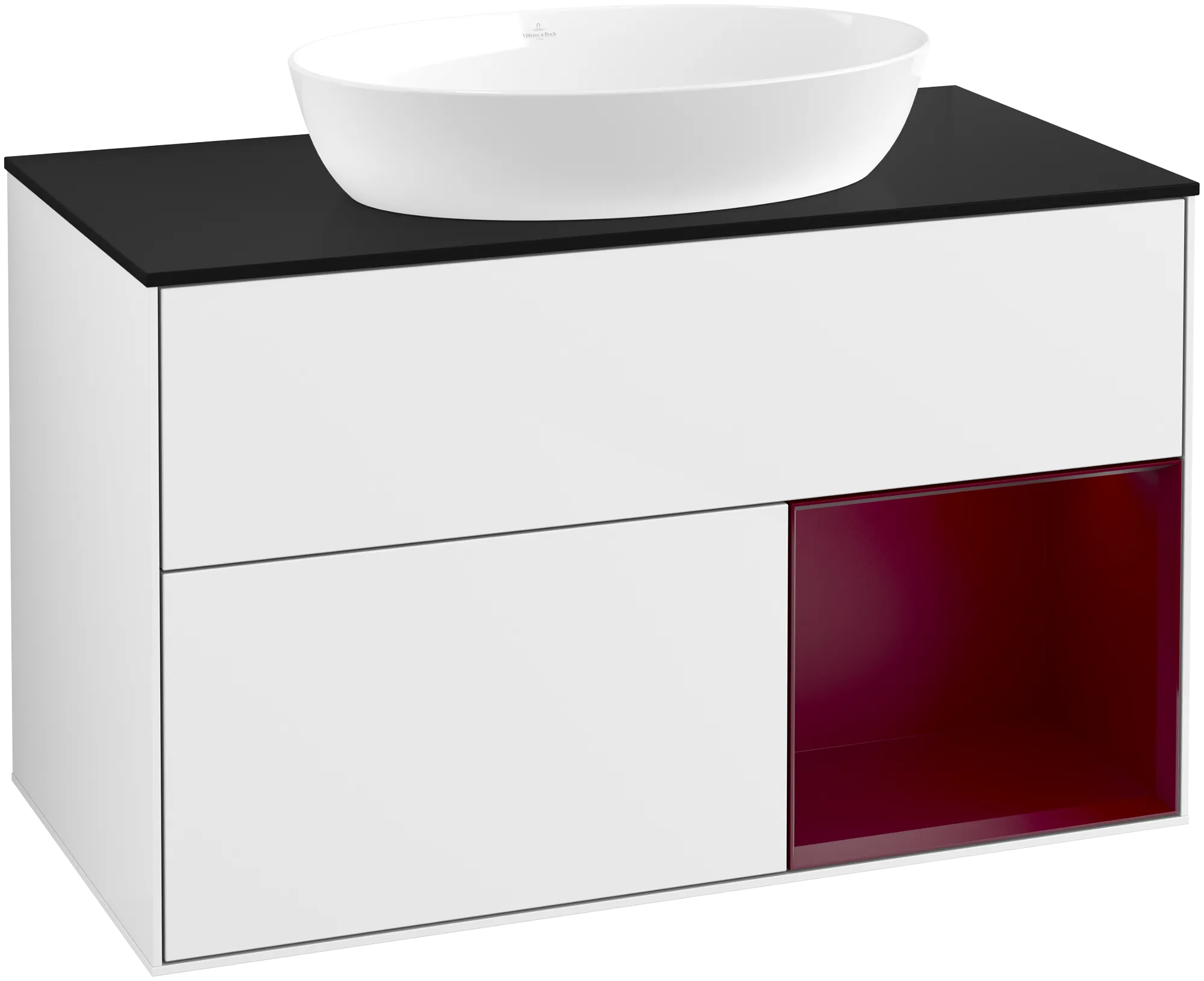 Villeroy & Boch Finion Waschbeckenunterschrank GA2 1000x603x501mm Glossy White/Lacquer
