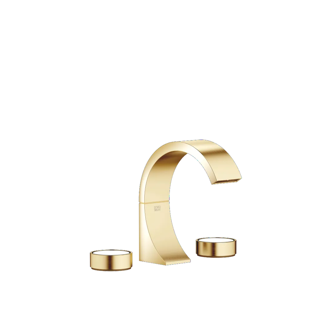 Waschtisch-Dreilochbatterie mit Ablaufgarnitur ohne Designelement CYO Chrom 20710811 Waschtisch-Dreilochbatterie mit Ablaufgarnitur ohne Designelement CYO Chrom 20710811