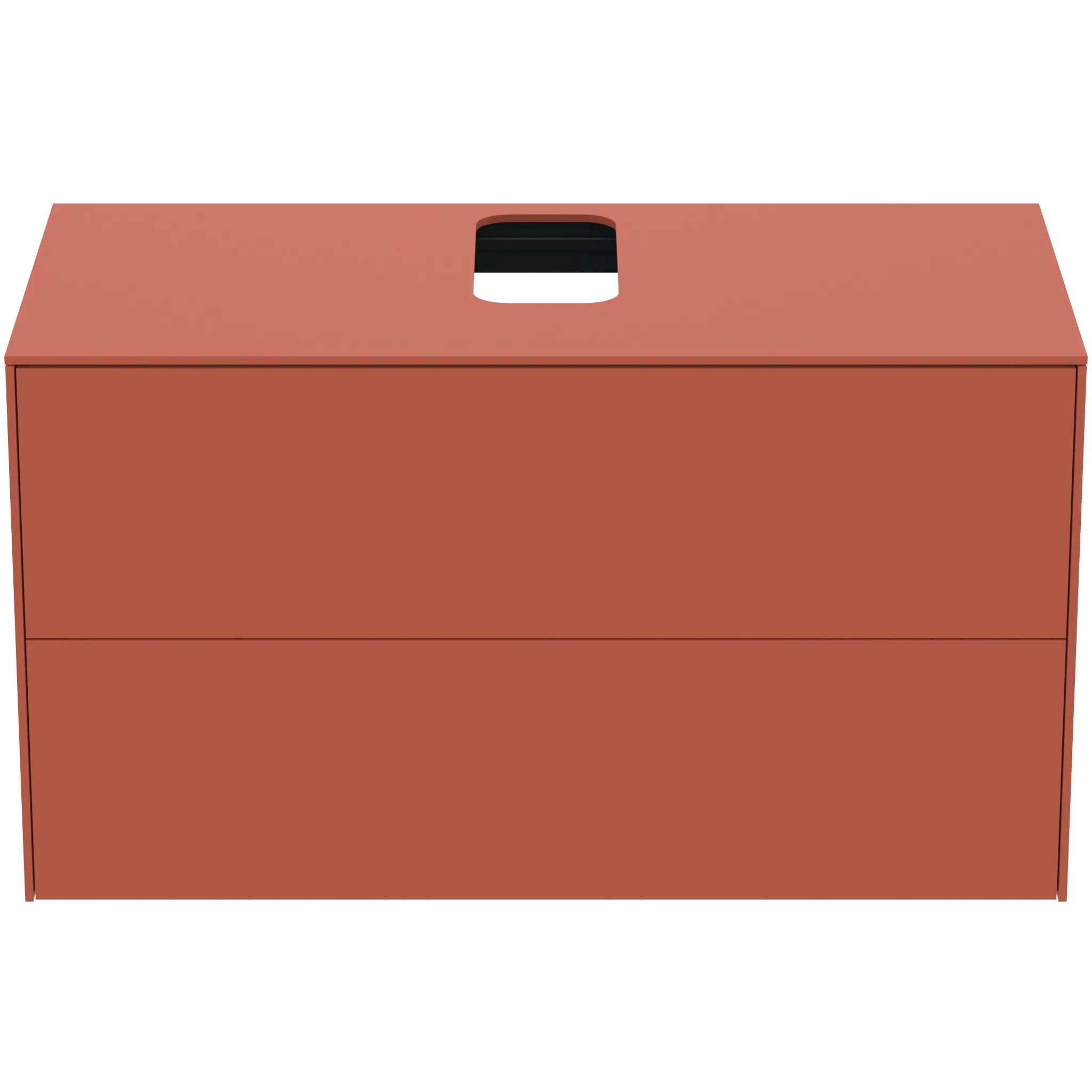 Ideal Standard Waschtischunterschrank „Conca“ 100,2 × 55 × 50,5 cm Sunset matt lackiert Ideal Standard Waschtischunterschrank „Conca“ 100,2 × 55 × 50,5 cm Sunset matt lackiert