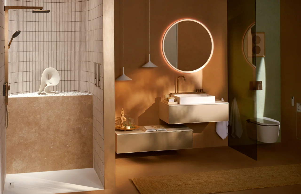 Hansgrohe Xarita S Spiegel 900/50 mit LED-Beleuchtung, kapazitivem Berührungssensor und AntiFog-Funktion in Mattweiß Hansgrohe Xarita S Spiegel 900/50 mit LED-Beleuchtung, kapazitivem Berührungssensor und AntiFog-Funktion in Mattweiß