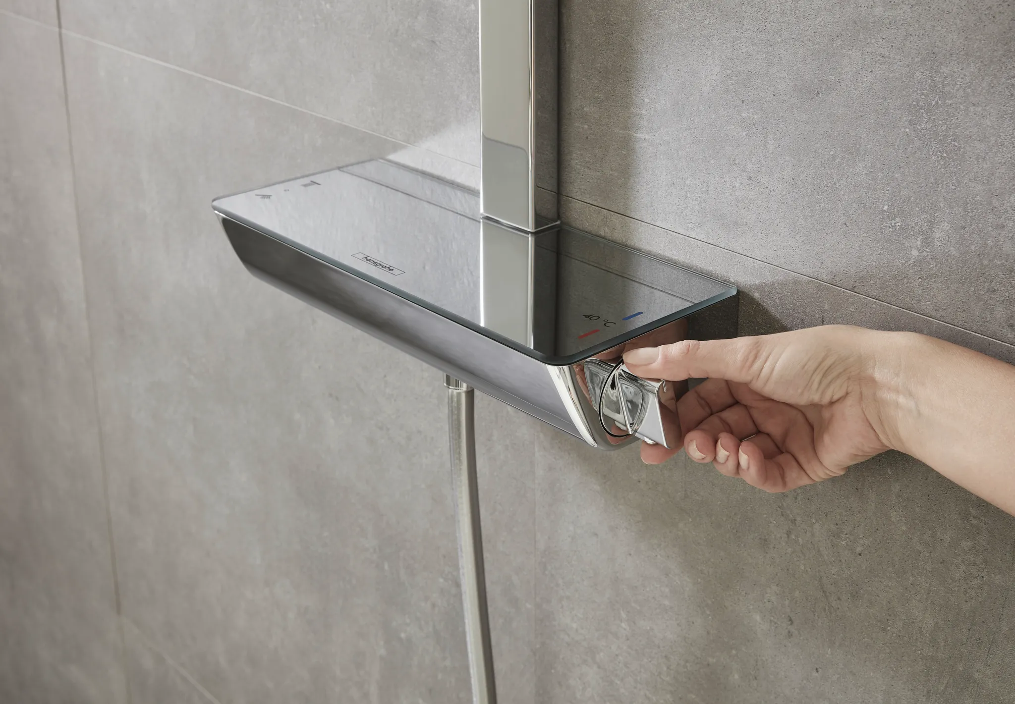 Showerpipe Raindance Select chrom KB Raindance E Air 1jet 360mm EcoSmart