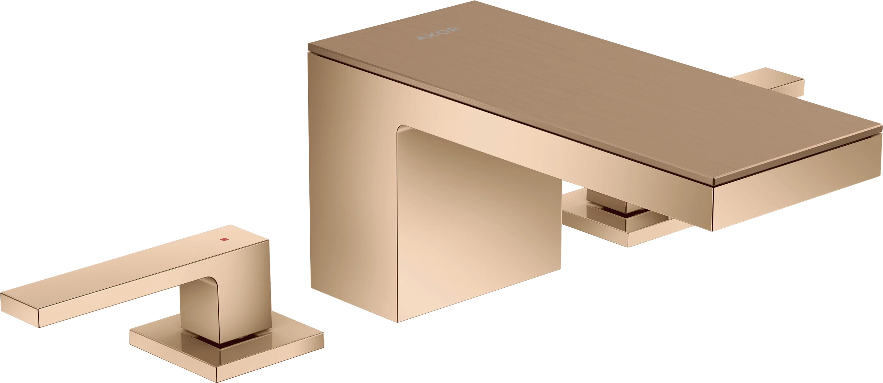 Hansgrohe AXOR MyEdition Platte 200 mm Metall Brushed Red Gold abnehmbar Hansgrohe AXOR MyEdition Platte 200 mm Metall Brushed Red Gold abnehmbar