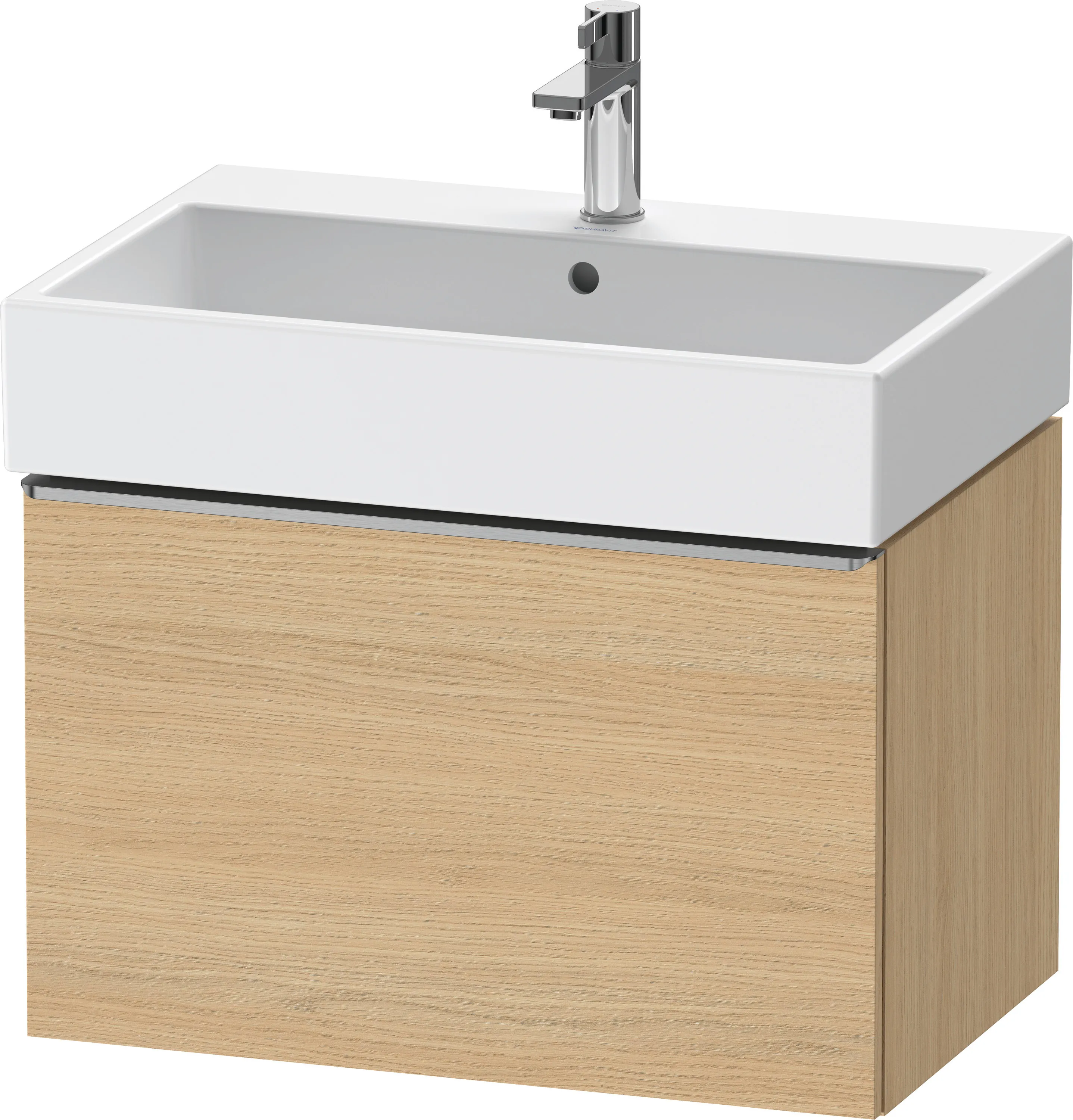 Duravit Waschtischunterschrank wandhängend „D-Neo“ 68,4 × 44 × 44,2 cm in Eiche Natur