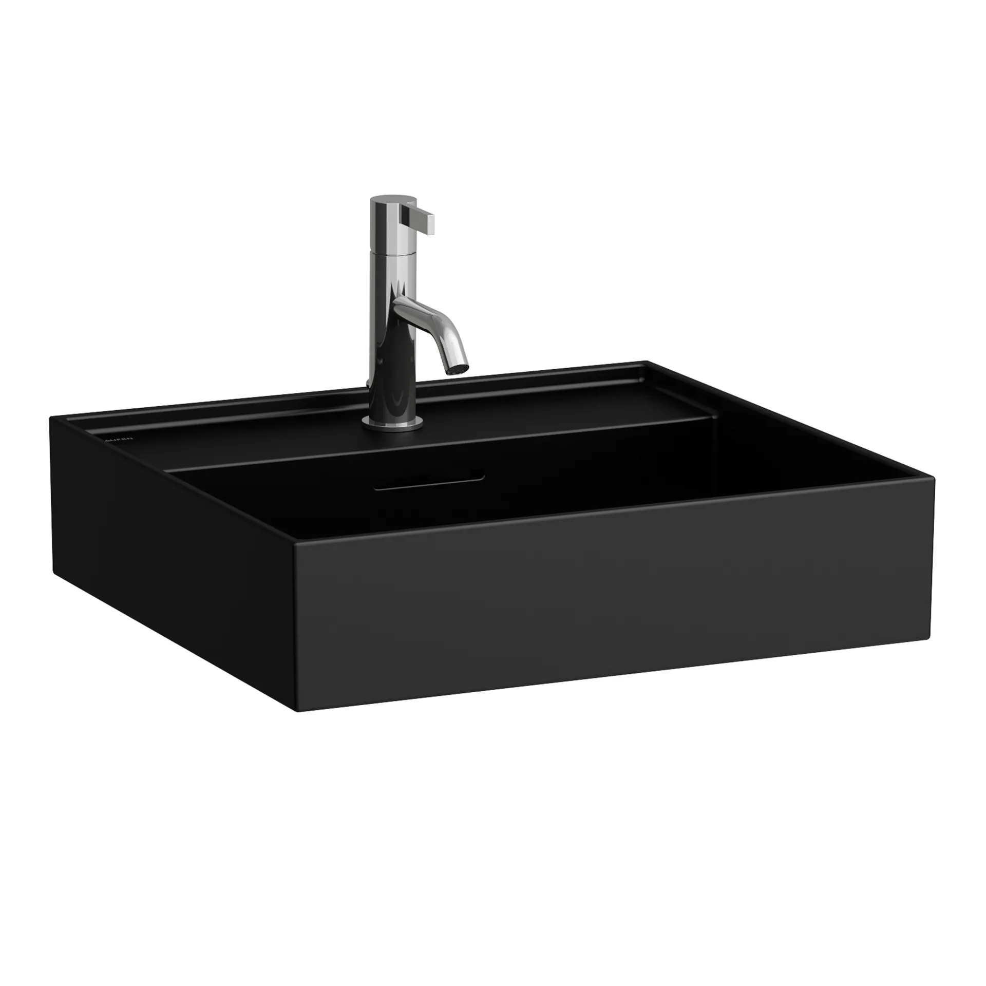 Waschtisch Kartell • 460x500x145 1 Hahnloch mit Überlauf weiß