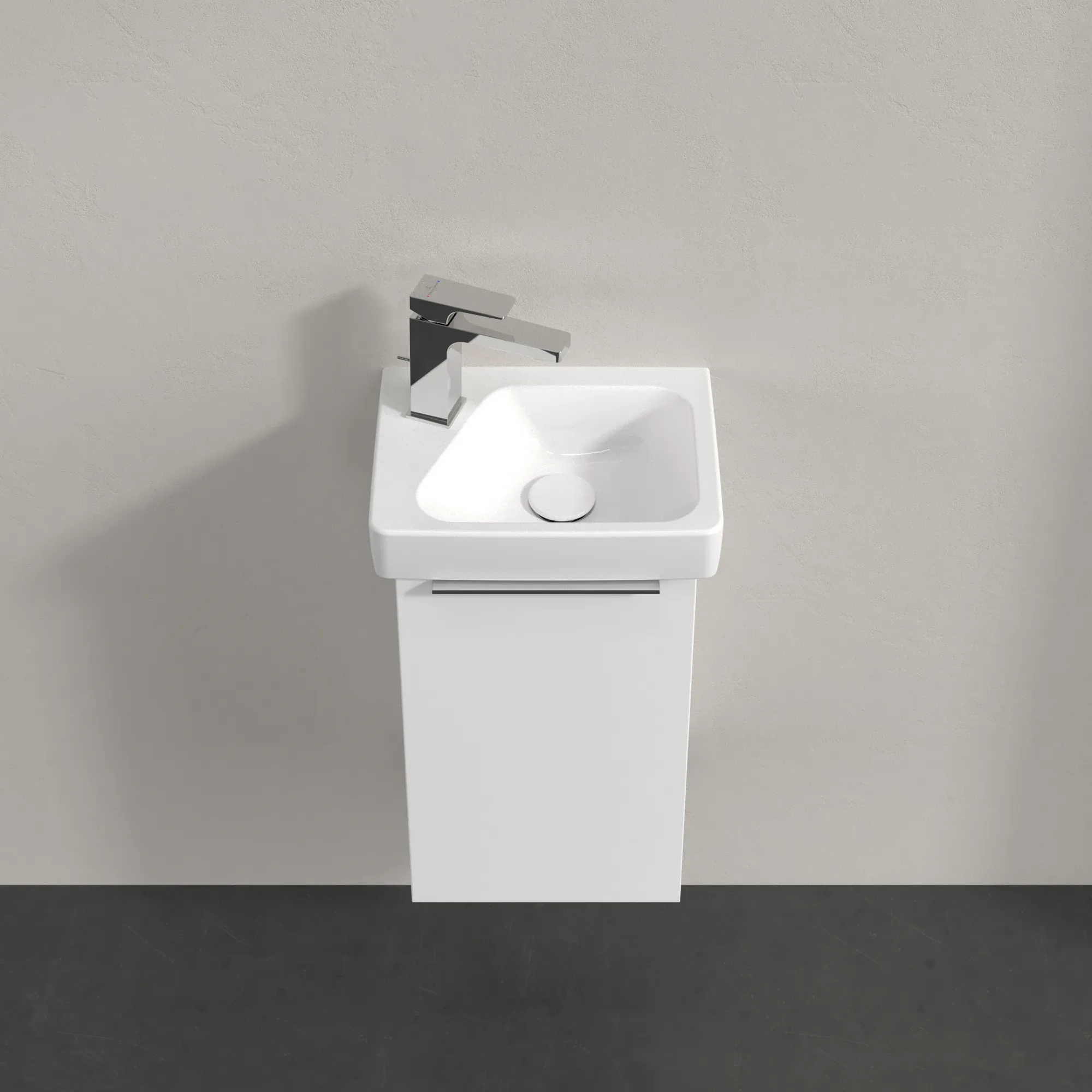 Villeroy & Boch Waschbeckenunterschrank Architectura, 1 Tür, 310 x 520 x 243 mm, White Matt, mit SoftClosing-Technologie Villeroy & Boch Waschbeckenunterschrank Architectura, 1 Tür, 310 x 520 x 243 mm, White Matt, mit SoftClosing-Technologie