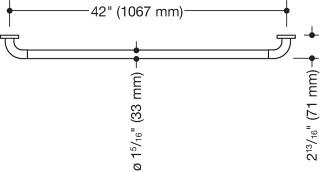 HEWI Haltegriff „Serie 801“
