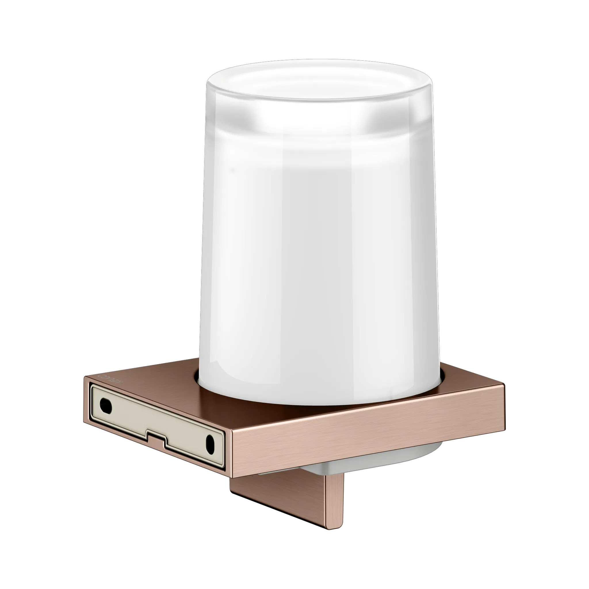 KEUCO EDITION 11 Seifenspender für Flüssigseife mit Stülpbecher Rotgold gebürstet