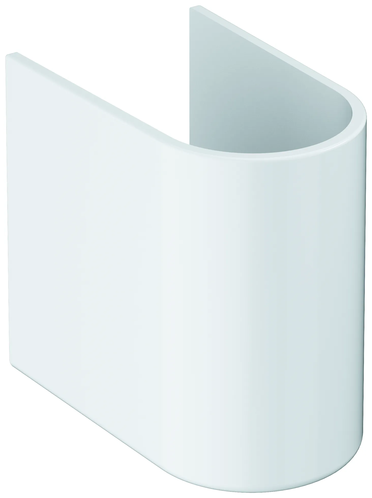 Halbsäule Euro Keramik 39201, für Waschtisch, aus Sanitärkeramik, alpinweiß Halbsäule Euro Keramik 39201, für Waschtisch, aus Sanitärkeramik, alpinweiß