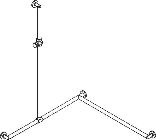 DUHA (USA), verschiebb. Br.H.St. var., re, schliff signalweiß DUHA (USA), verschiebb. Br.H.St. var., re, schliff signalweiß