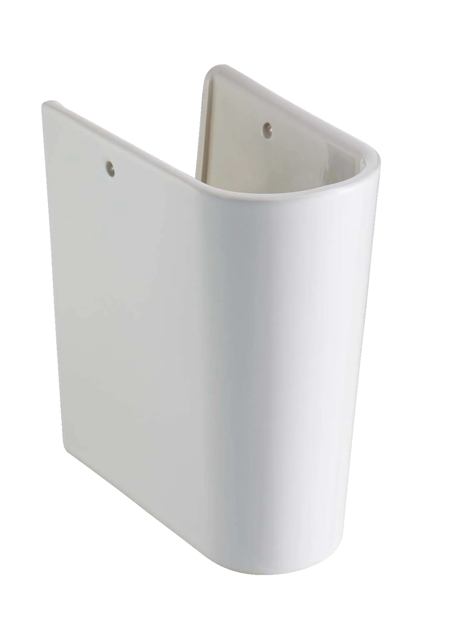 VitrA Integra Halbsäule zu Waschtischen, Keramik Weiß Hochglanz