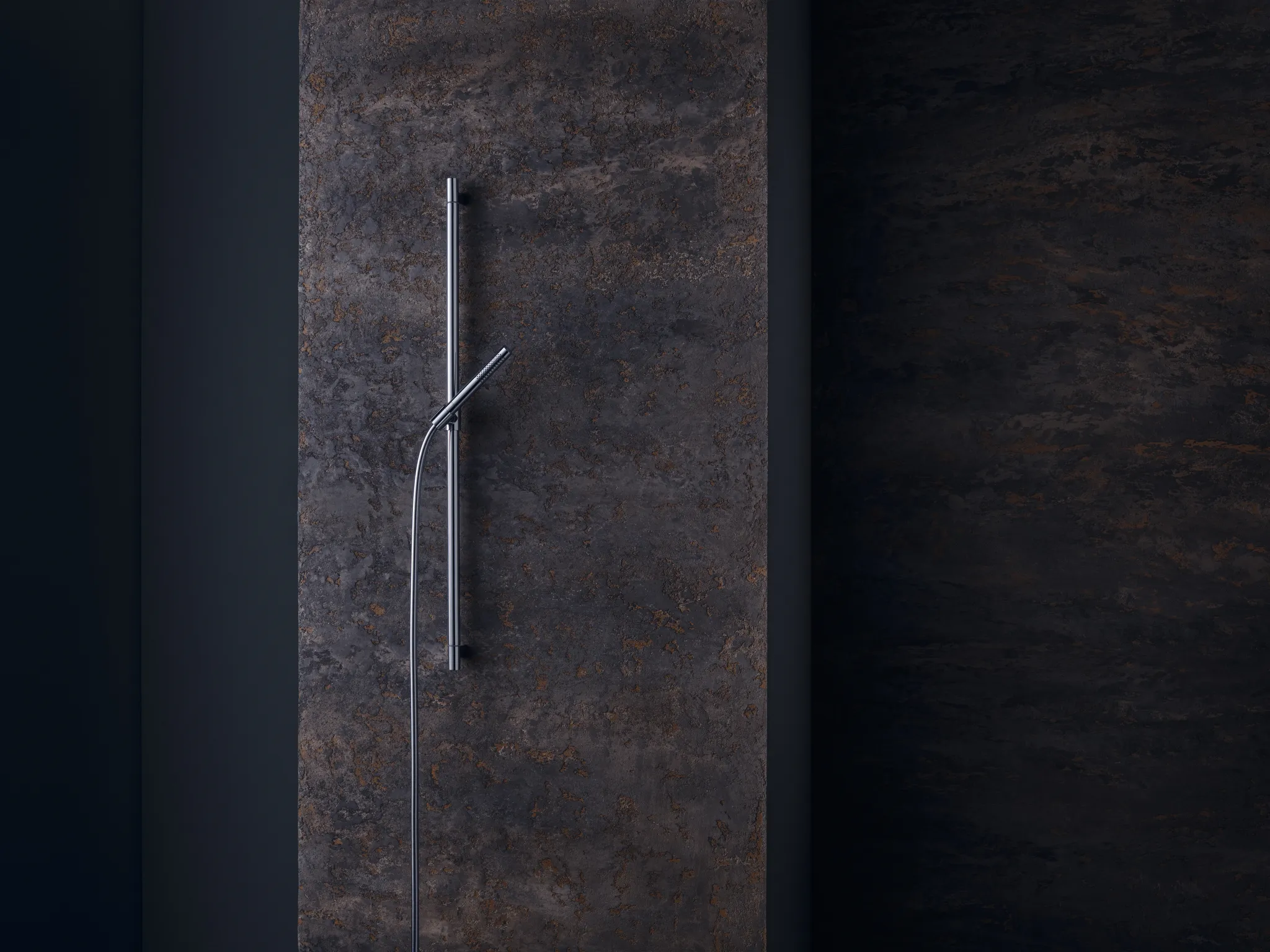 Brausenset Axor Starck 900mm chrom mit Schlauch 1600mm und Handbrause 1jet Brausenset Axor Starck 900mm chrom mit Schlauch 1600mm und Handbrause 1jet