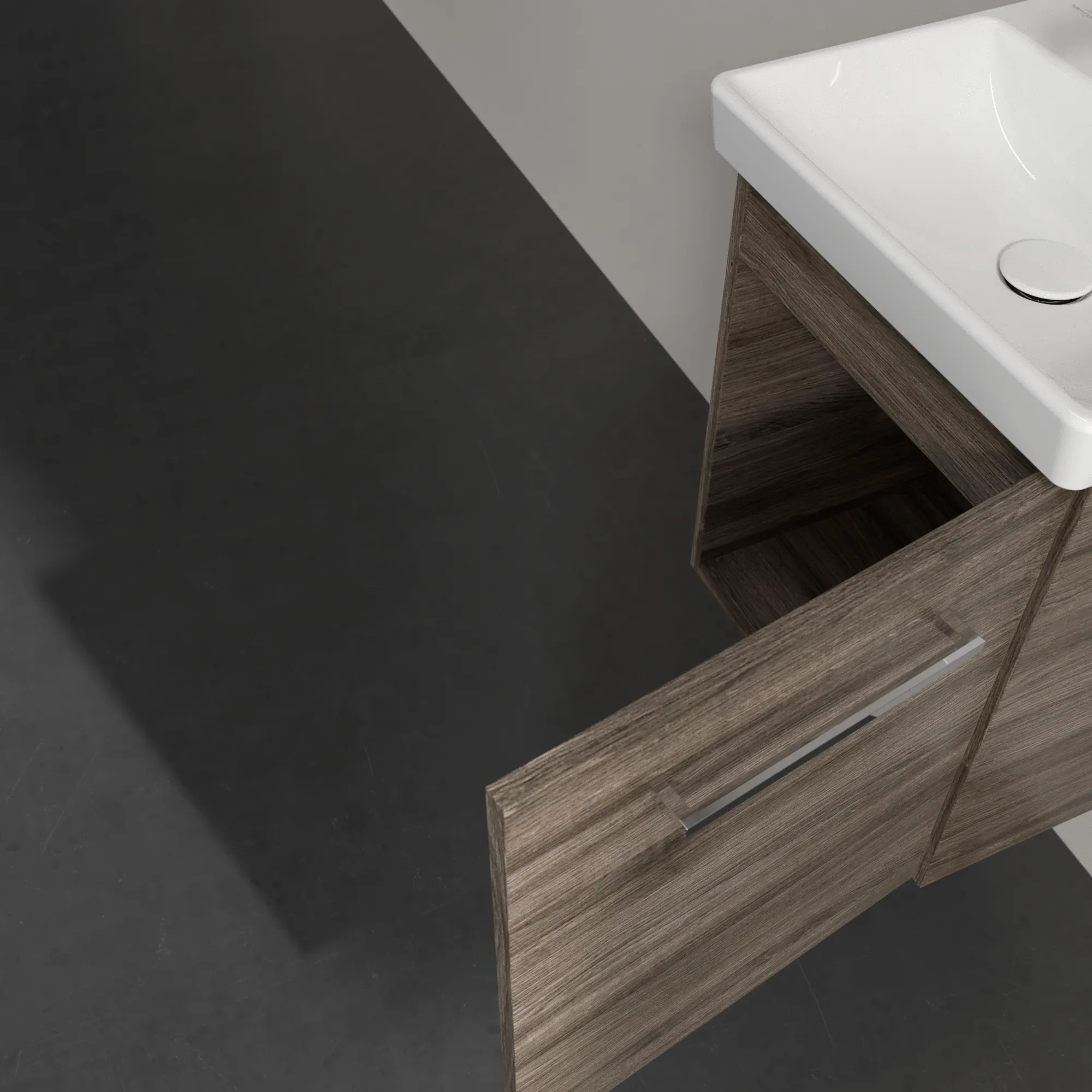 Villeroy & Boch Avento Unterschrank für Unterbauwaschbecken 426x514x384 mm, Stone Oak Villeroy & Boch Avento Unterschrank für Unterbauwaschbecken 426x514x384 mm, Stone Oak
