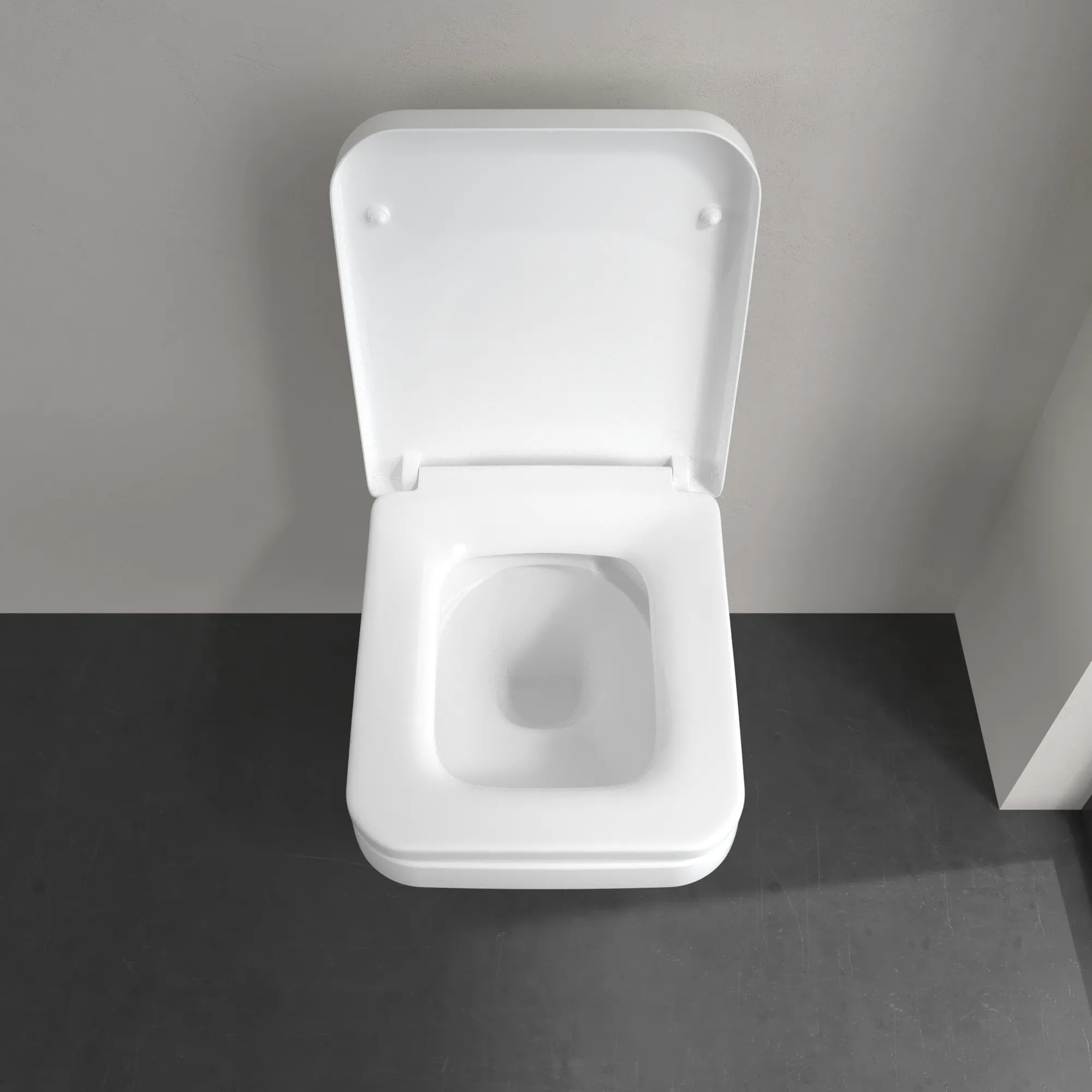 Villeroy & Boch Architectura Tiefspül-WC spülrandlos, 370x530 mm, weiß Alpin AntiBac CeramicPlus, wandhängend, TwistFlush-Technologie Villeroy & Boch Architectura Tiefspül-WC spülrandlos, 370x530 mm, weiß Alpin AntiBac CeramicPlus, wandhängend, TwistFlush-Technologie