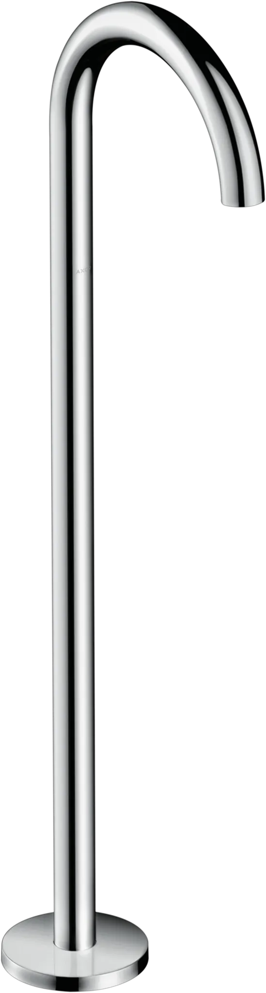 AXOR Uno Wanneneinlauf gebogen bodenstehend, Chrom