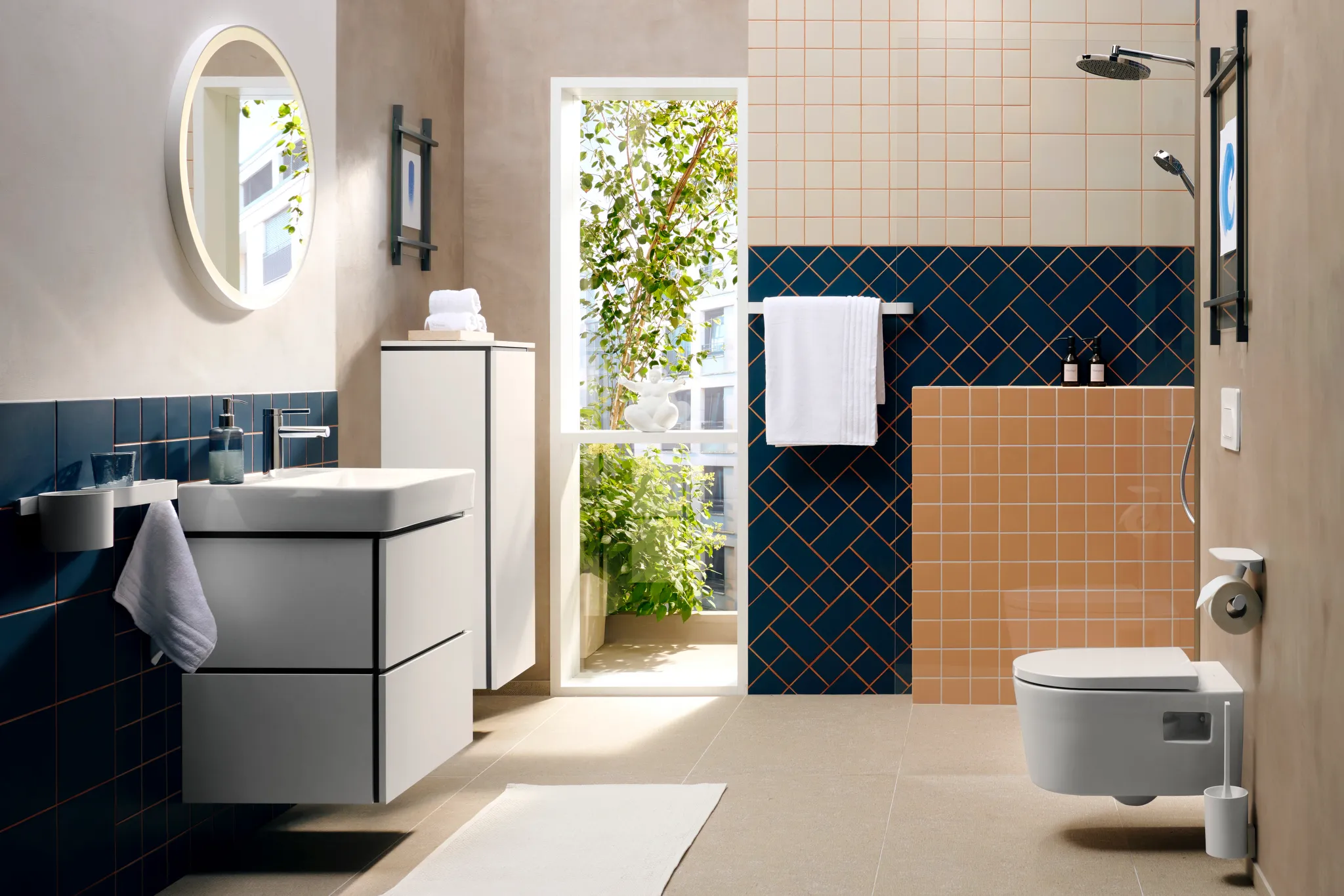 Activera S Showerpipe 240 1jet EcoSmart mit Ecostat Fine Varia, Chrom Activera S Showerpipe 240 1jet EcoSmart mit Ecostat Fine Varia, Chrom