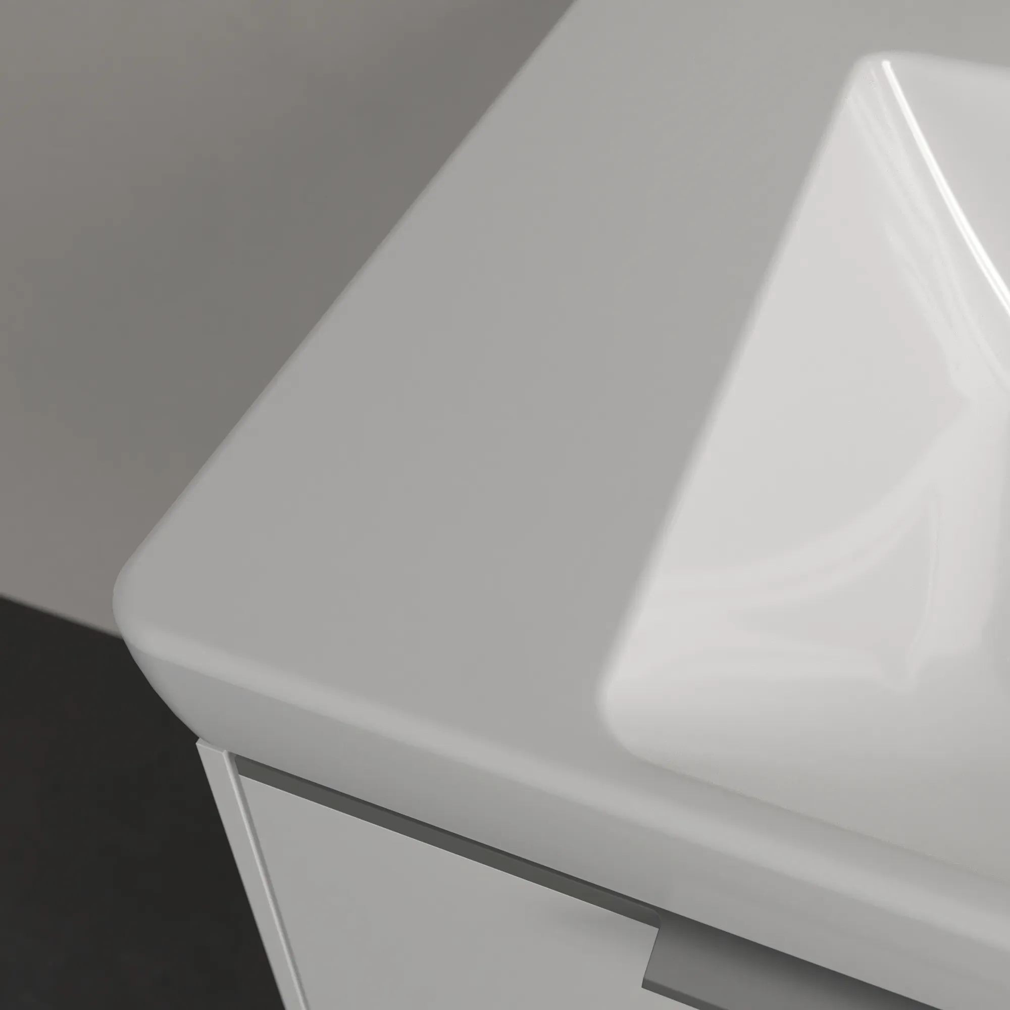 Villeroy & Boch Wandwaschtisch aus TitanCeram „Subway 3.0“ 800 × 470 × 165 mm, ohne Hahnlochbohrung in Weiß Alpin Villeroy & Boch Wandwaschtisch aus TitanCeram „Subway 3.0“ 800 × 470 × 165 mm, ohne Hahnlochbohrung in Weiß Alpin