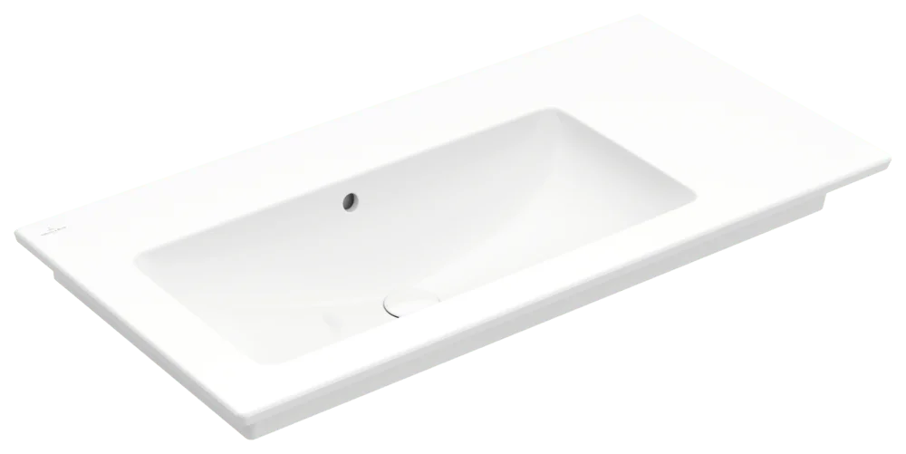 Villeroy & Boch Schrankwaschtisch Venticello 4134L3, 1000x500mm, links, Weiß Alpin