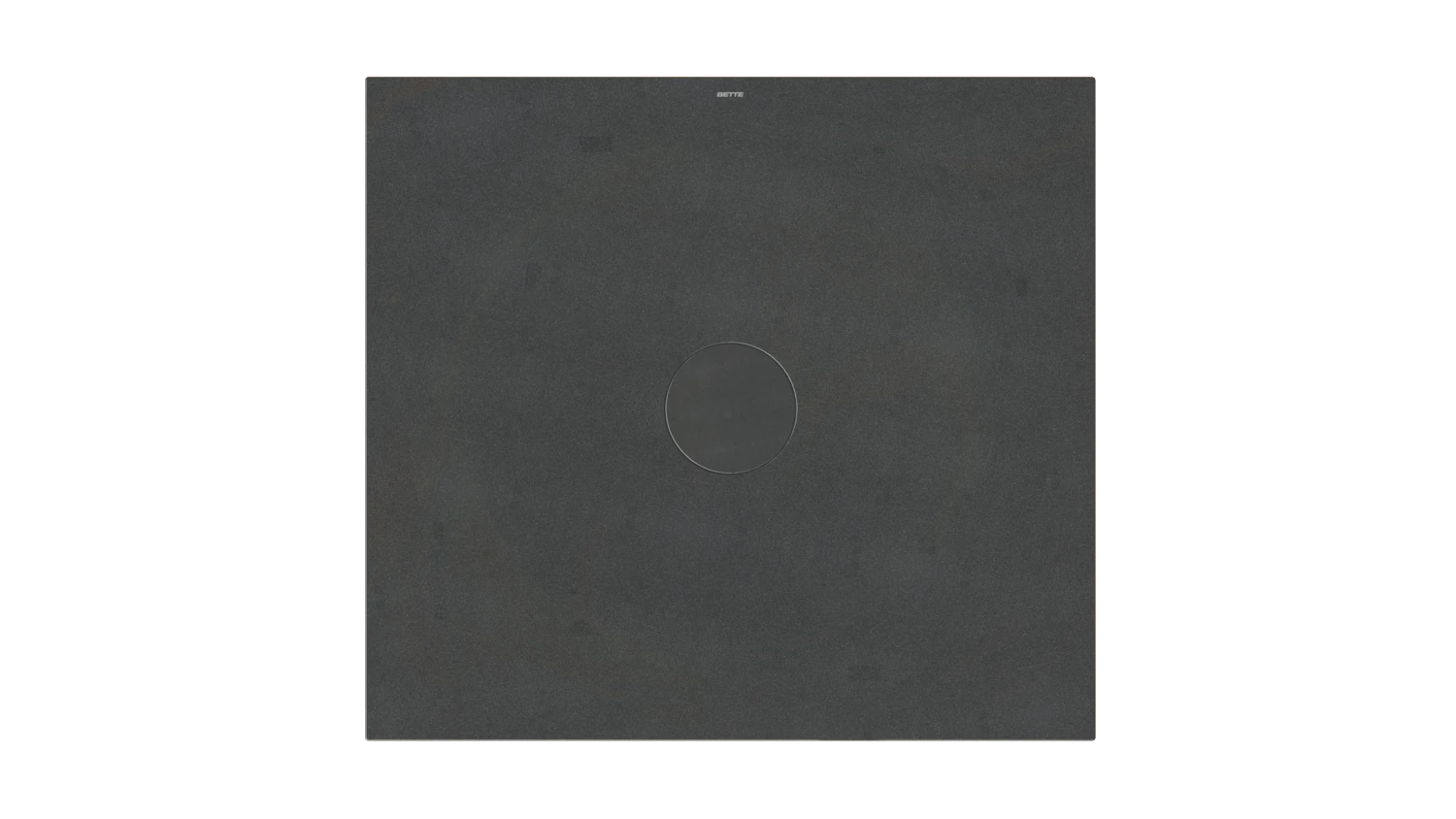 Bette rechteck Duschwanne „BetteAir“ 1100 × 1000 mm ohne Oberflächenbeschichtung, ohne Oberflächenveredelung, ohne Wannenträger, in Midnight