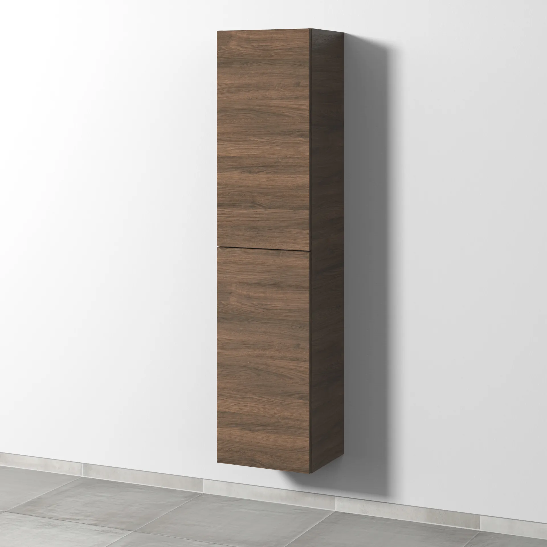 Sanipa Hochschrank „3way“ 400 × 1700 × 345 mm Anschlag links, in Eiche Arizona, Anschlag links