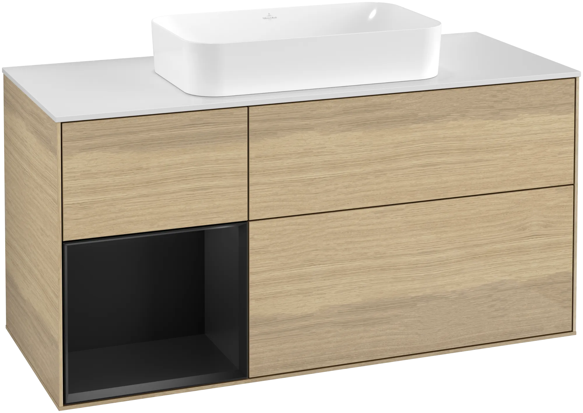 Villeroy & Boch Waschbeckenunterschrank Finion G29, 1200x603x501mm, mit Beleuchtung