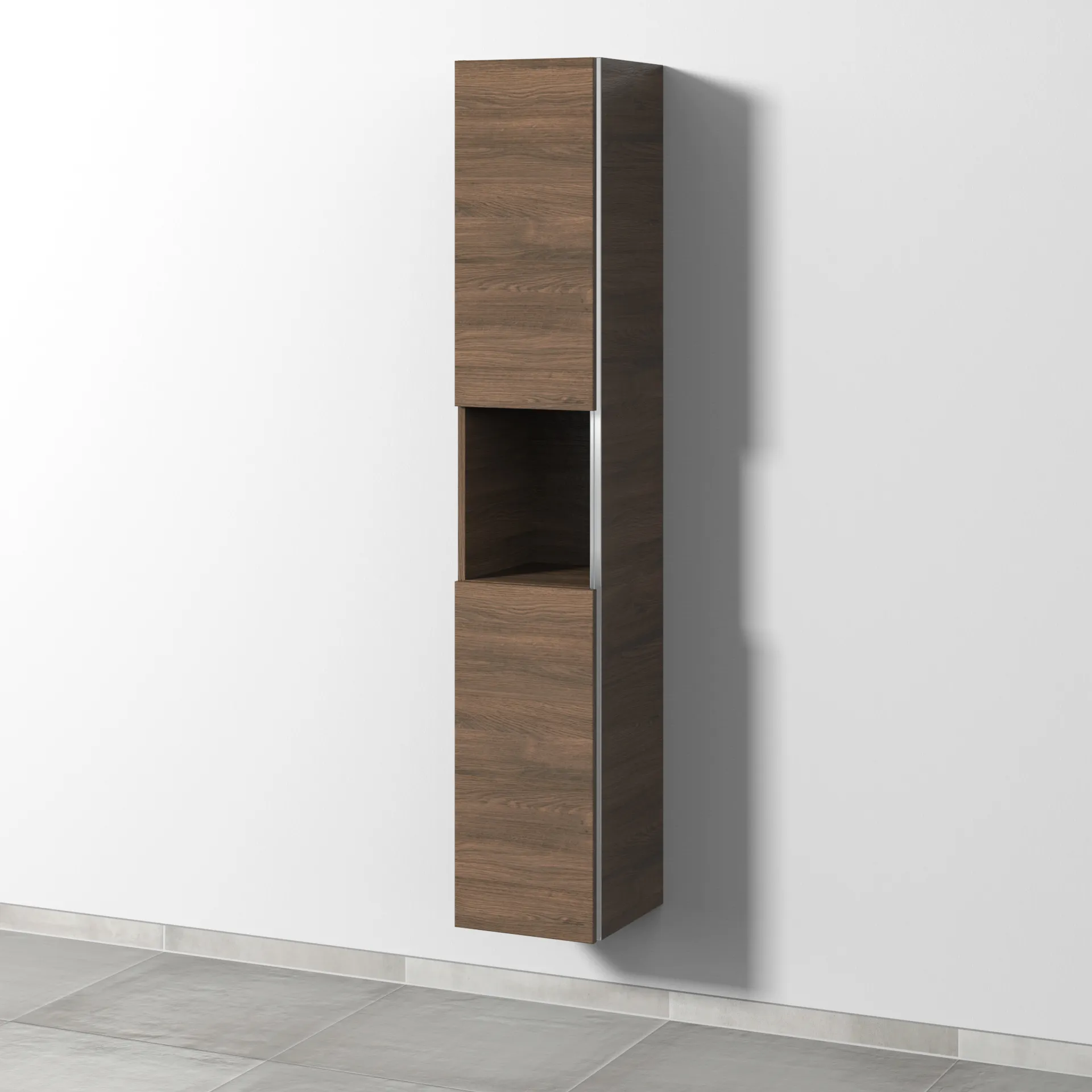 Sanipa Hochschrank „3way“ 300 × 1700 × 345 mm Anschlag links, in Eiche Arizona, Anschlag links