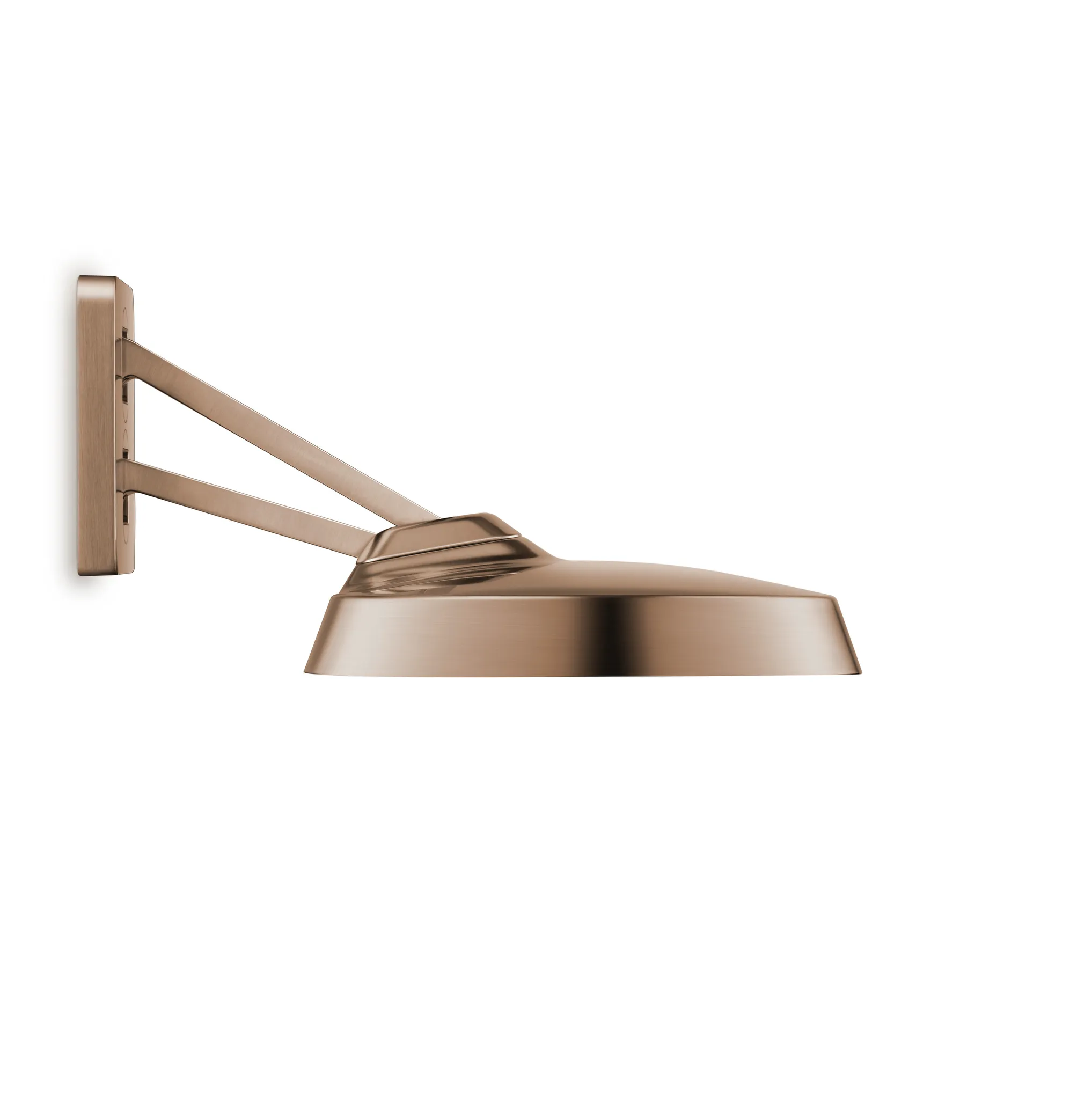 Hansgrohe AXOR ShowerSphere Kopfbrause 370/220 mm, 2-Jet mit beweglichem Brausearm, Brushed Bronze Hansgrohe AXOR ShowerSphere Kopfbrause 370/220 mm, 2-Jet mit beweglichem Brausearm, Brushed Bronze