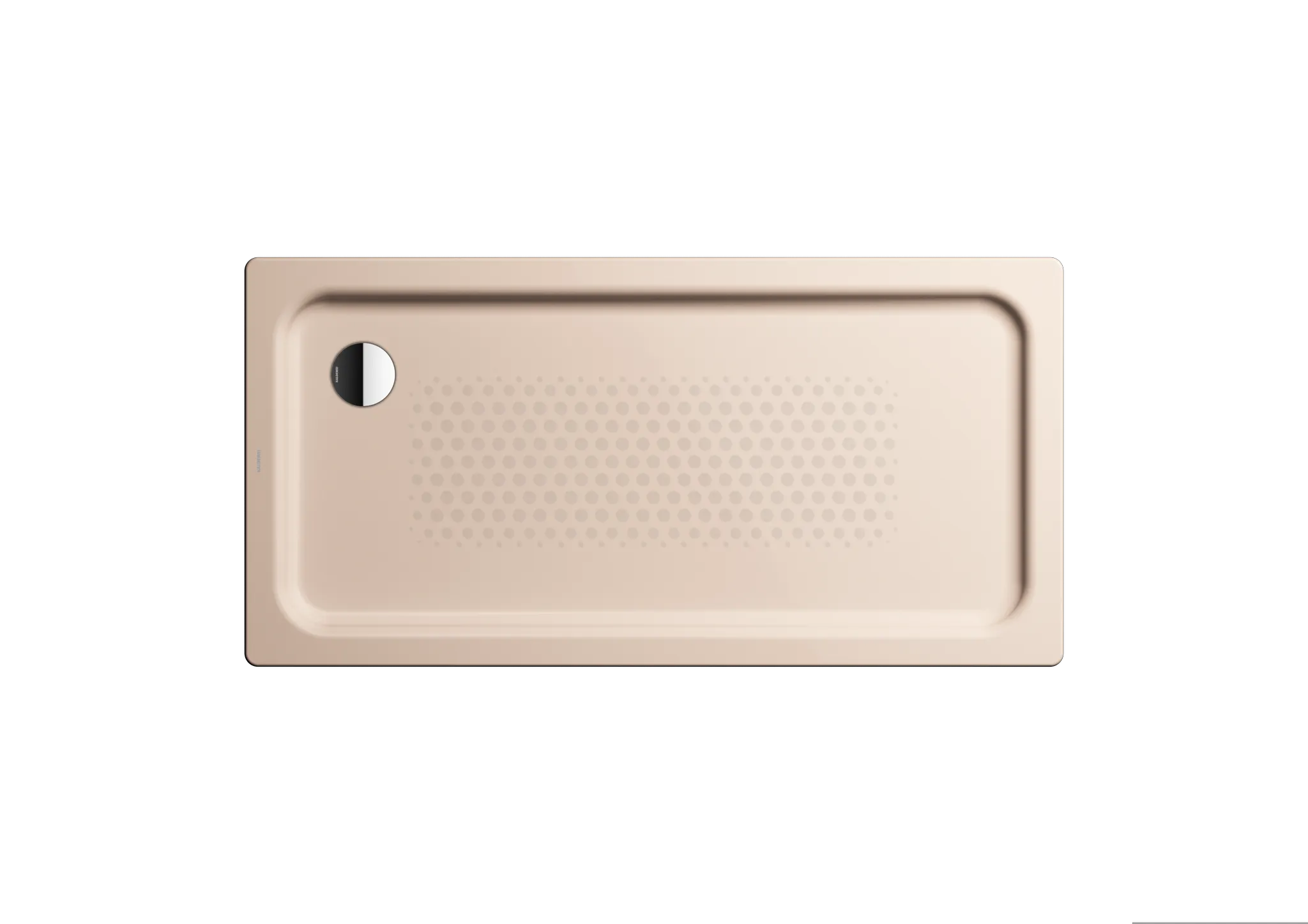 Kaldewei rechteck Duschwanne „Duschplan“ 70 × 140 cm in bahamabeige mit Antislip