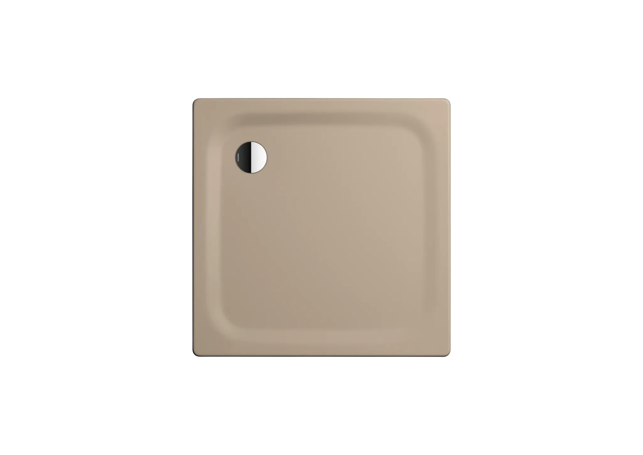 Kaldewei quadrat Duschwanne „Superplan Classic“ 120 × 120 cm ohne Oberflächenbeschichtung, ohne Oberflächenveredelung, in warm beige 40