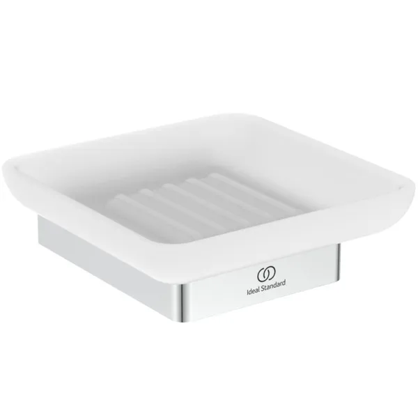 Ideal Standard Seifenschale Conca Cube, eckig, Chrom Ideal Standard Seifenschale Conca Cube, eckig, Chrom