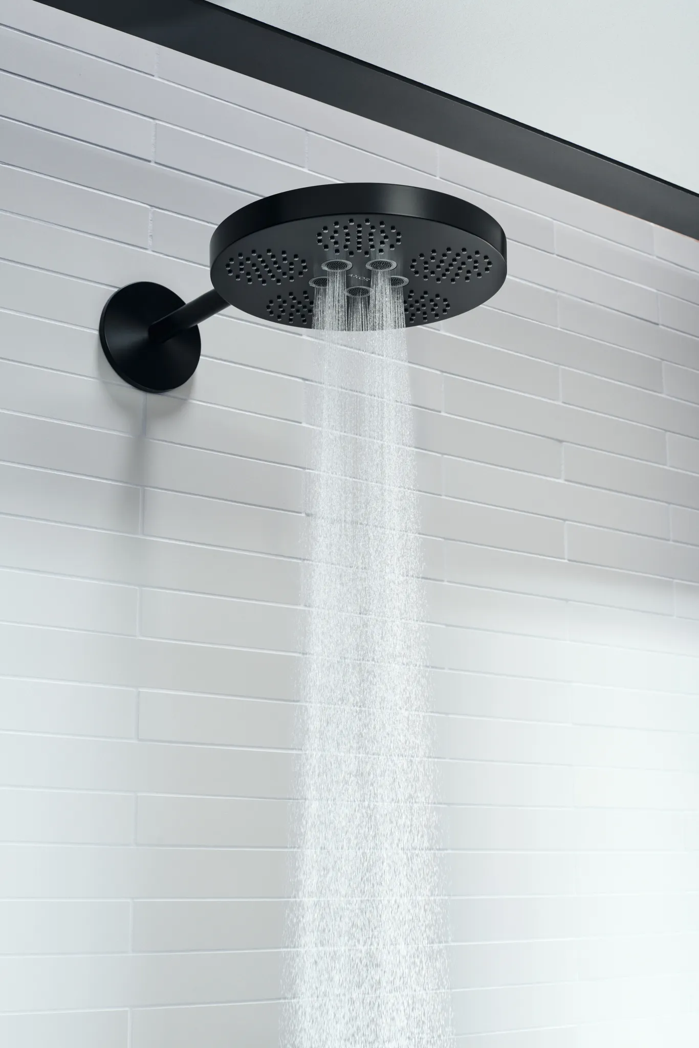 Grundset für Kopfbrause 2-jet mit Brausearm Axor Grundset für Kopfbrause 2-jet mit Brausearm Axor