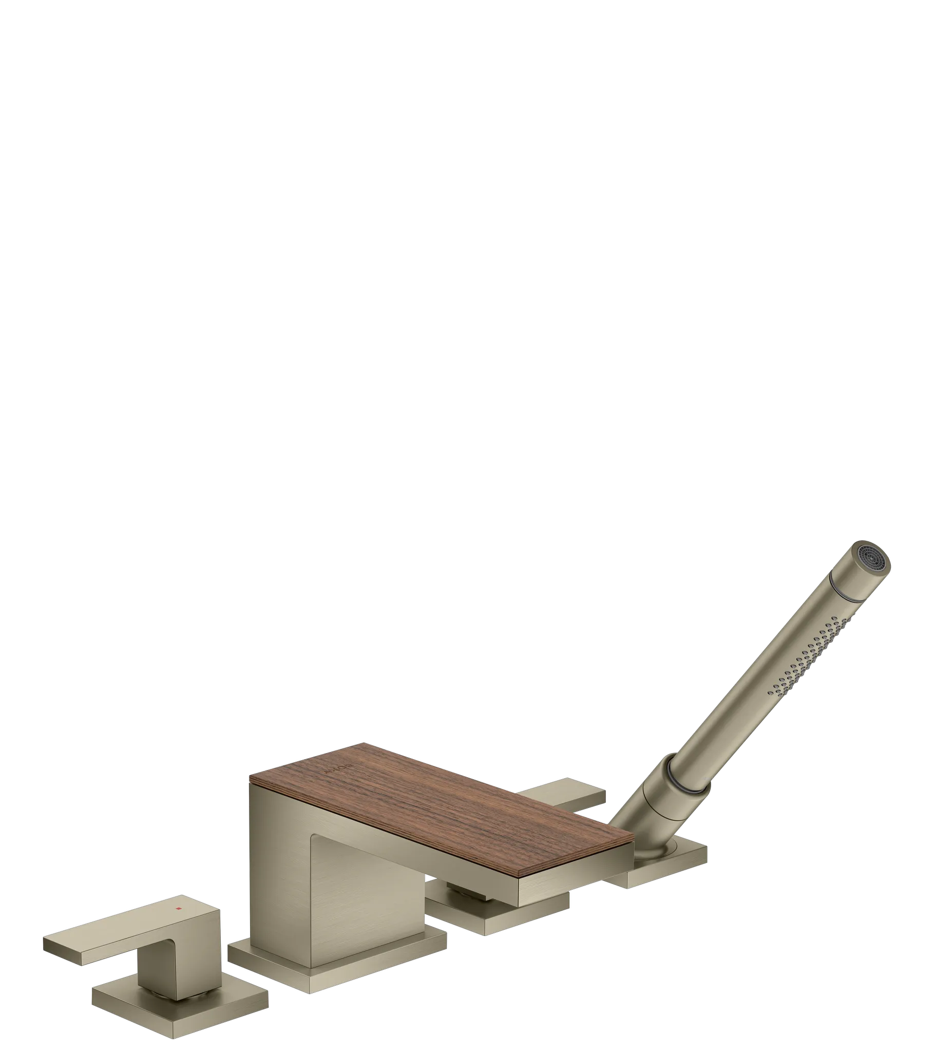 Hansgrohe AXOR MyEdition Mischer mit Platte 200 Amerikanischer Nussbaum Hansgrohe AXOR MyEdition Mischer mit Platte 200 Amerikanischer Nussbaum