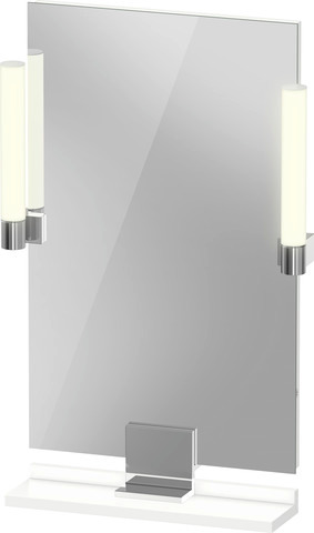Duravit Spiegel „Sivida“ 45 × 65 cm in Weiß Matt