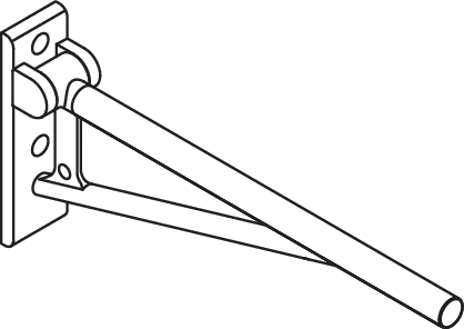 HEWI Stützklappgriff „System 900“