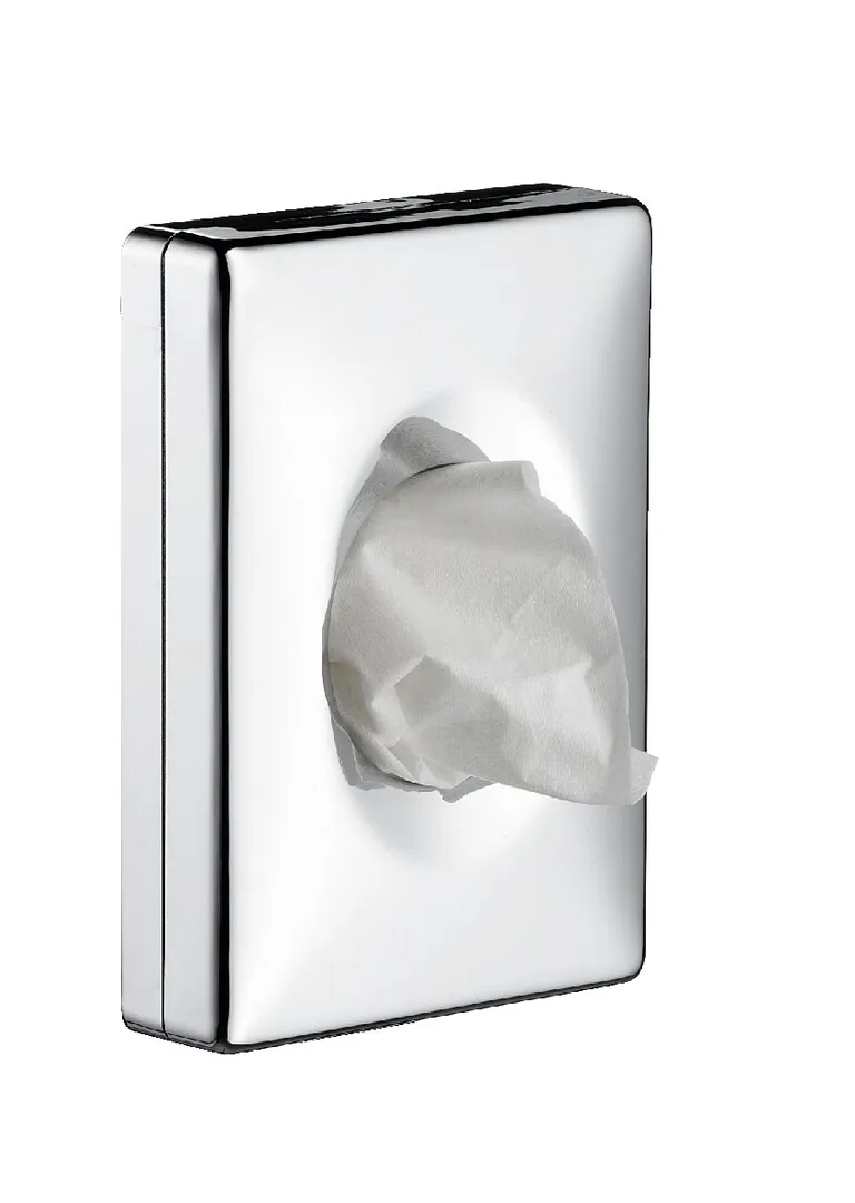 emco Papierhalter „system 2“ 13,5 × 2,7 × 9,5 cm in chrom, Befestigung verdeckt emco Papierhalter „system 2“ 13,5 × 2,7 × 9,5 cm in chrom, Befestigung verdeckt