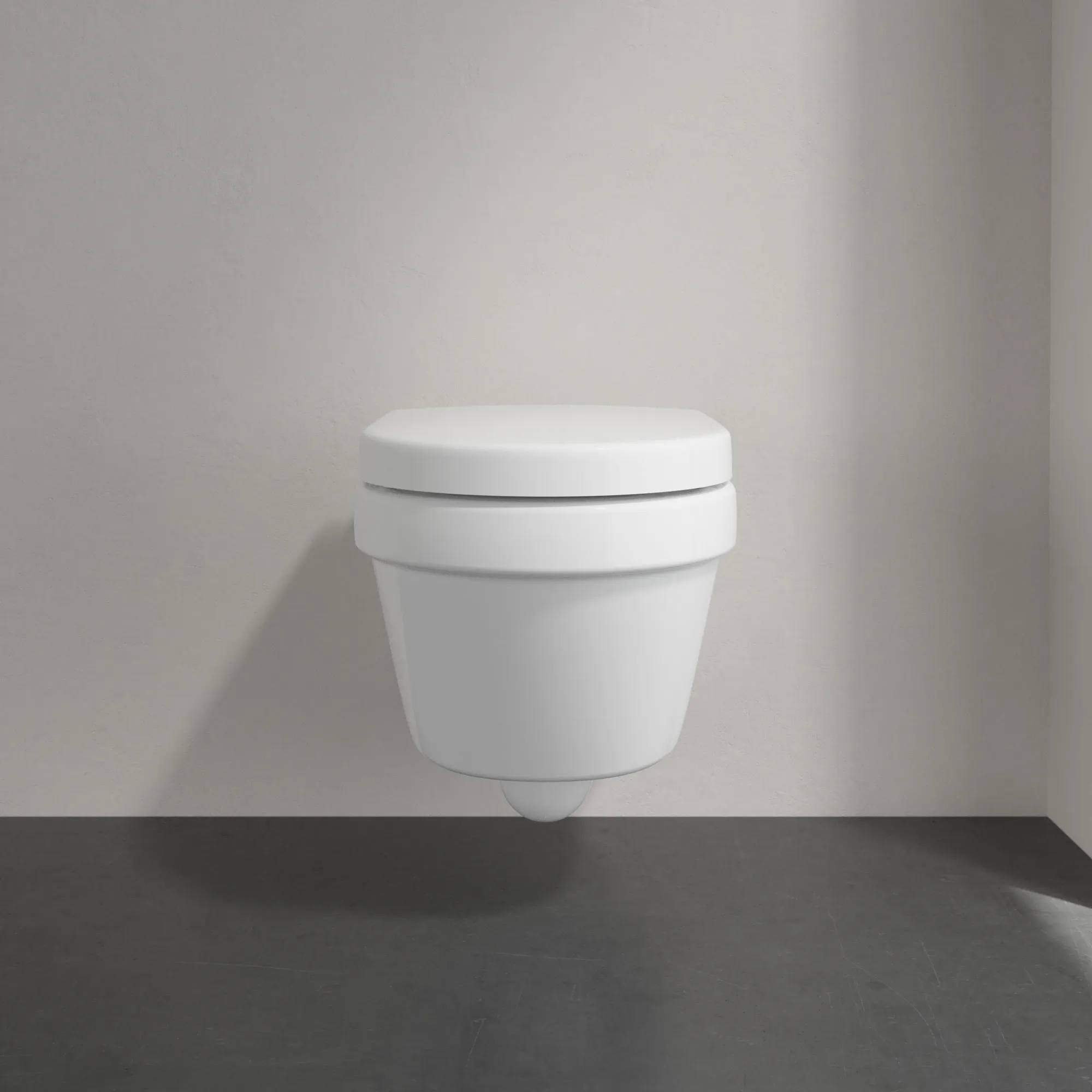 Wand-Tiefspül-WC DirectFlush „Architectura“ 35 × 34 × 48 cm in Weiß Alpin, ohne Spülrand, Abgang waagerecht Wand-Tiefspül-WC DirectFlush „Architectura“ 35 × 34 × 48 cm in Weiß Alpin, ohne Spülrand, Abgang waagerecht