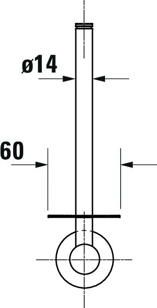 Reserve-Rollenhalter D-Code, chrom