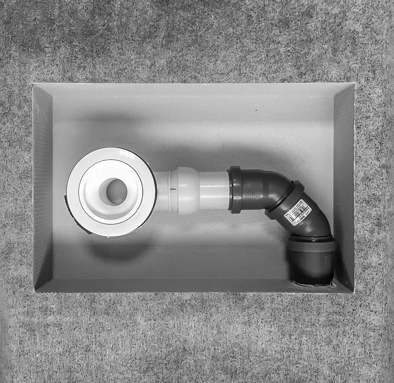 Mauersberger Zubehör Duschwannen, -flächen & Blöcke Ablaufgarnituren DW Installationsbox Ablauf DN40