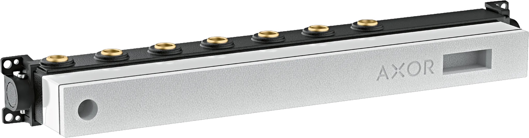 Hansgrohe AXOR Mischer ohne Grundkörper Bonusfähiger Umsatz Axor Grundkörper für Thermostatmodul Select für 5 Verbraucher Hansgrohe AXOR Mischer ohne Grundkörper Bonusfähiger Umsatz Axor Grundkörper für Thermostatmodul Select für 5 Verbraucher